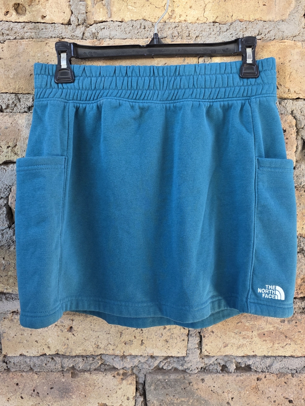 The North Face Women's Teal Pull-On Pocket Mini Skirt